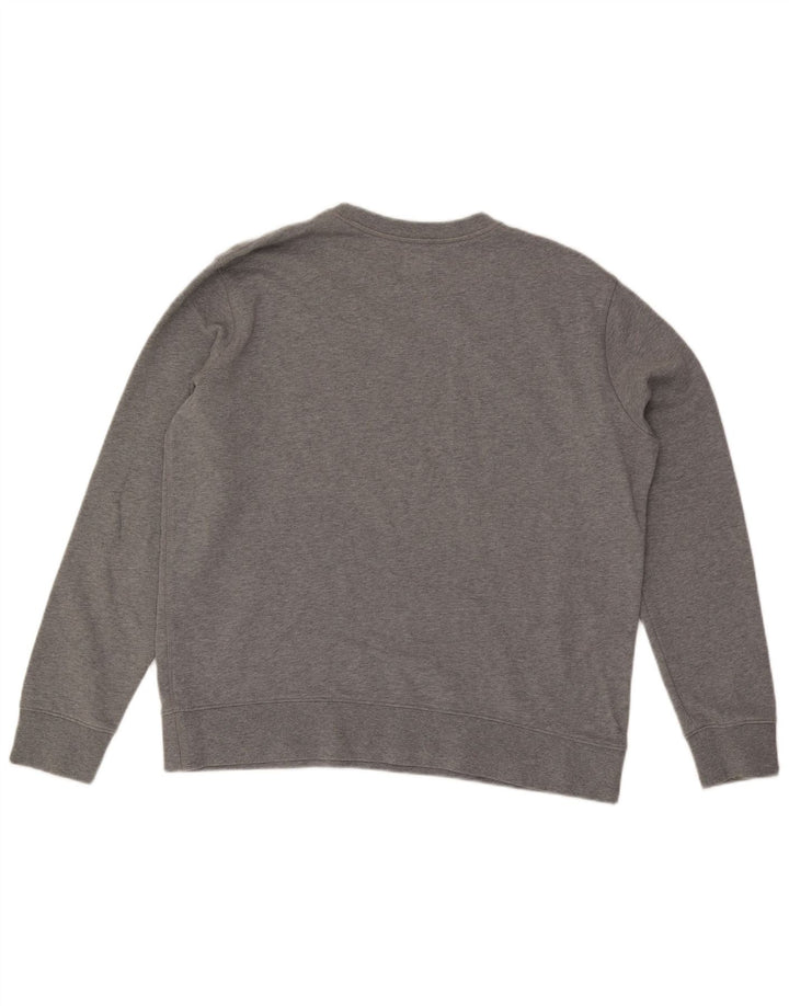 Felpa grafica da uomo Marks & Spencer maglione XL cotone grigio