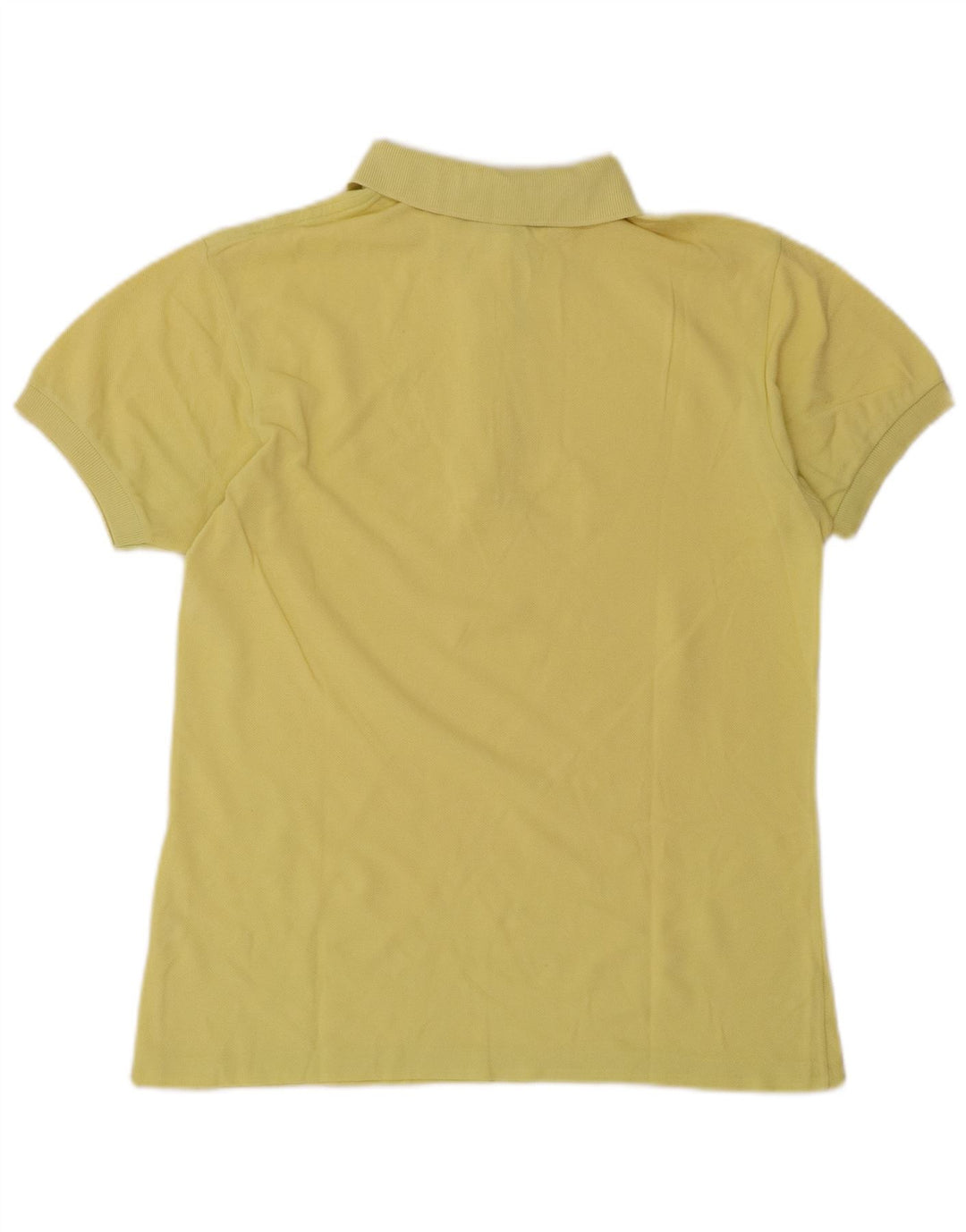 Polo da donna Lacoste taglia 40 cotone giallo medio