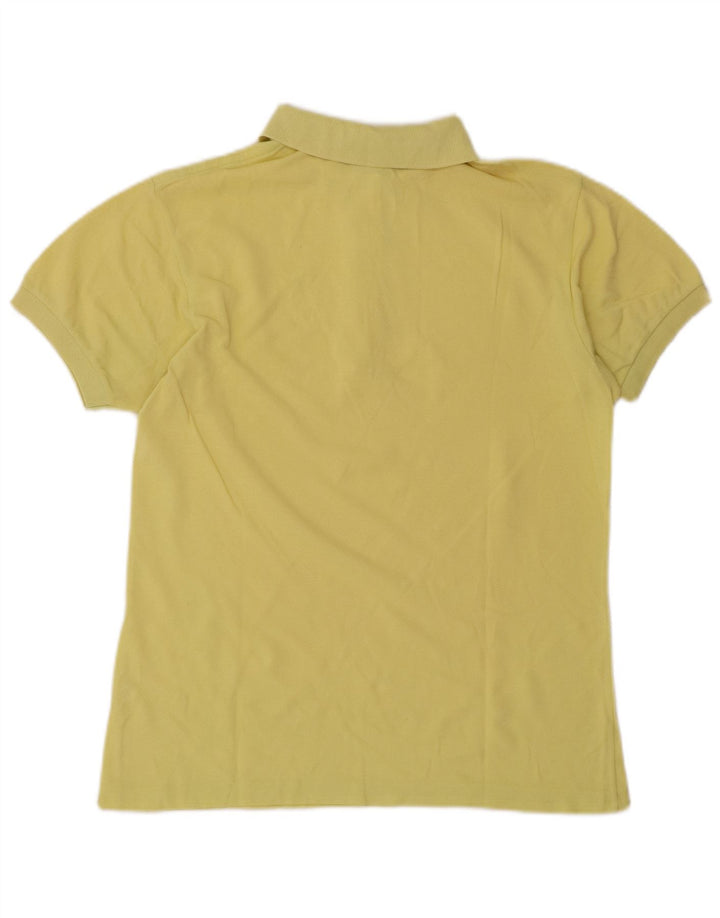 Polo da donna Lacoste taglia 40 cotone giallo medio