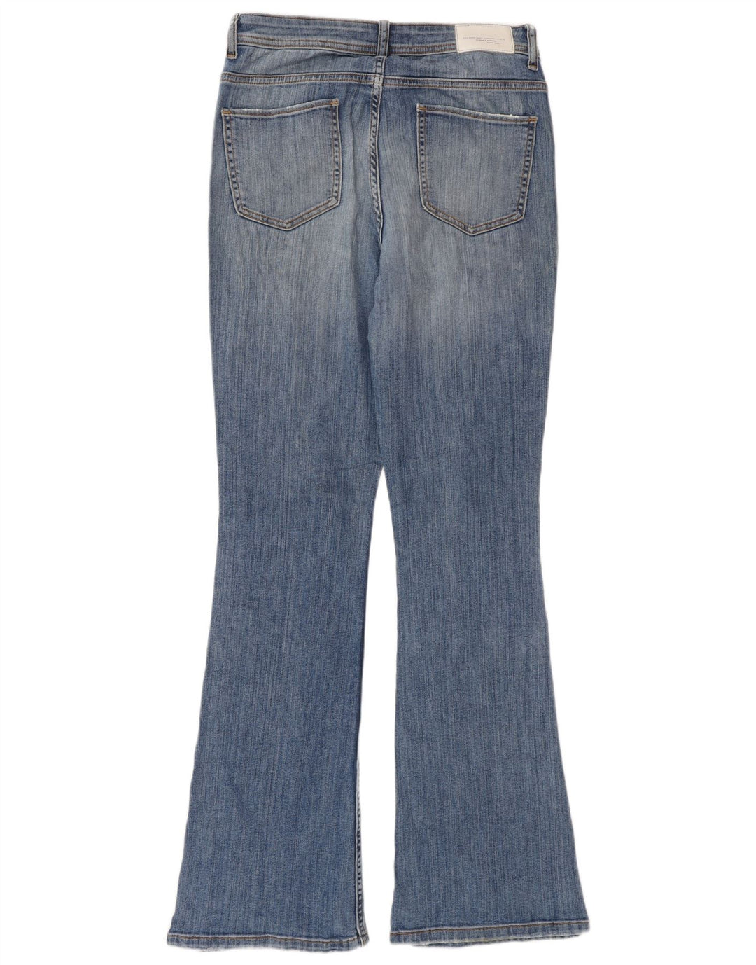 Jeans svasati da donna Zara EU 38 piccoli W28 L32 blu