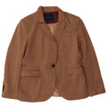 Giacca blazer da donna a 1 bottone Zara UK 18 XL Beige