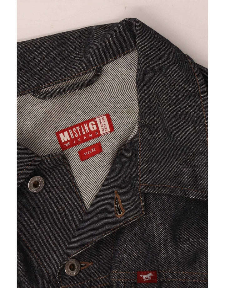 Giacca di jeans da uomo Mustang UK 42 XL Blu navy