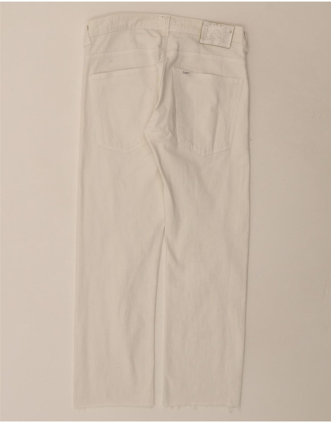 Jeans LEE Powell Slim da donna W32 L27 cotone bianco
