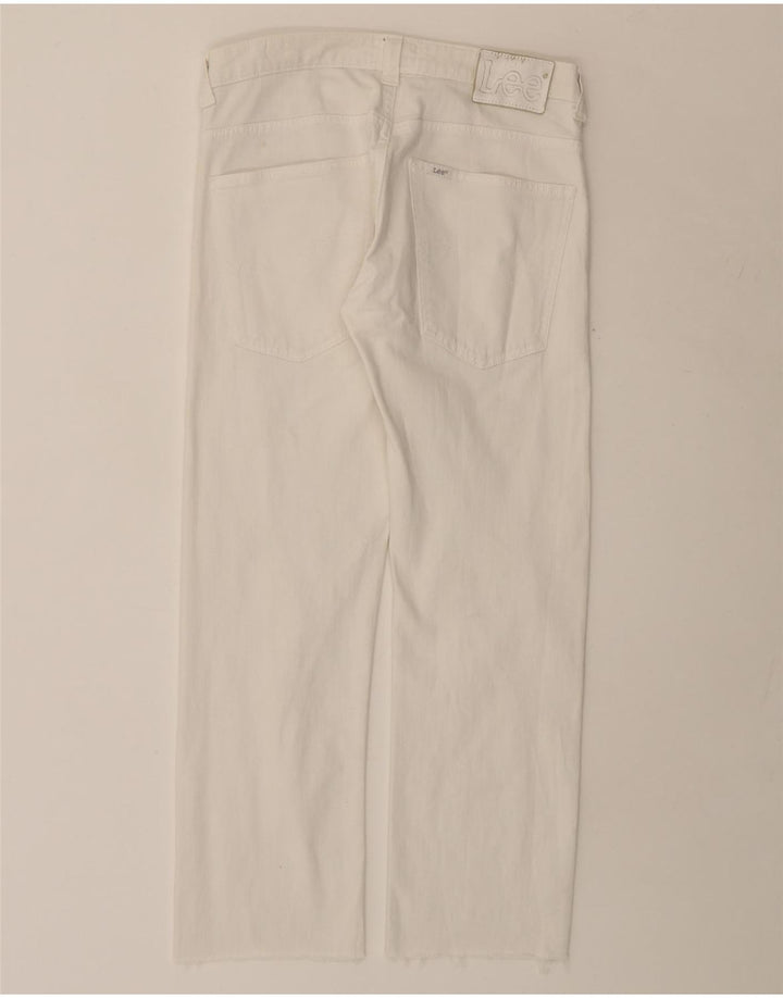 Jeans LEE Powell Slim da donna W32 L27 cotone bianco