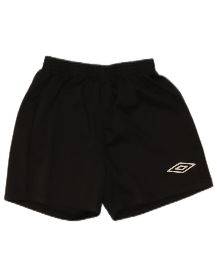 Pantaloncini sportivi da bambino Umbro 11-12 anni Large neri