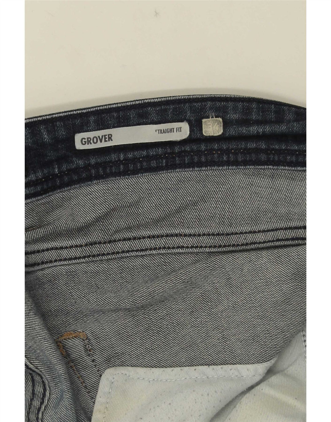 Replay Jeans dritti Grover da uomo W34 L31 Blu