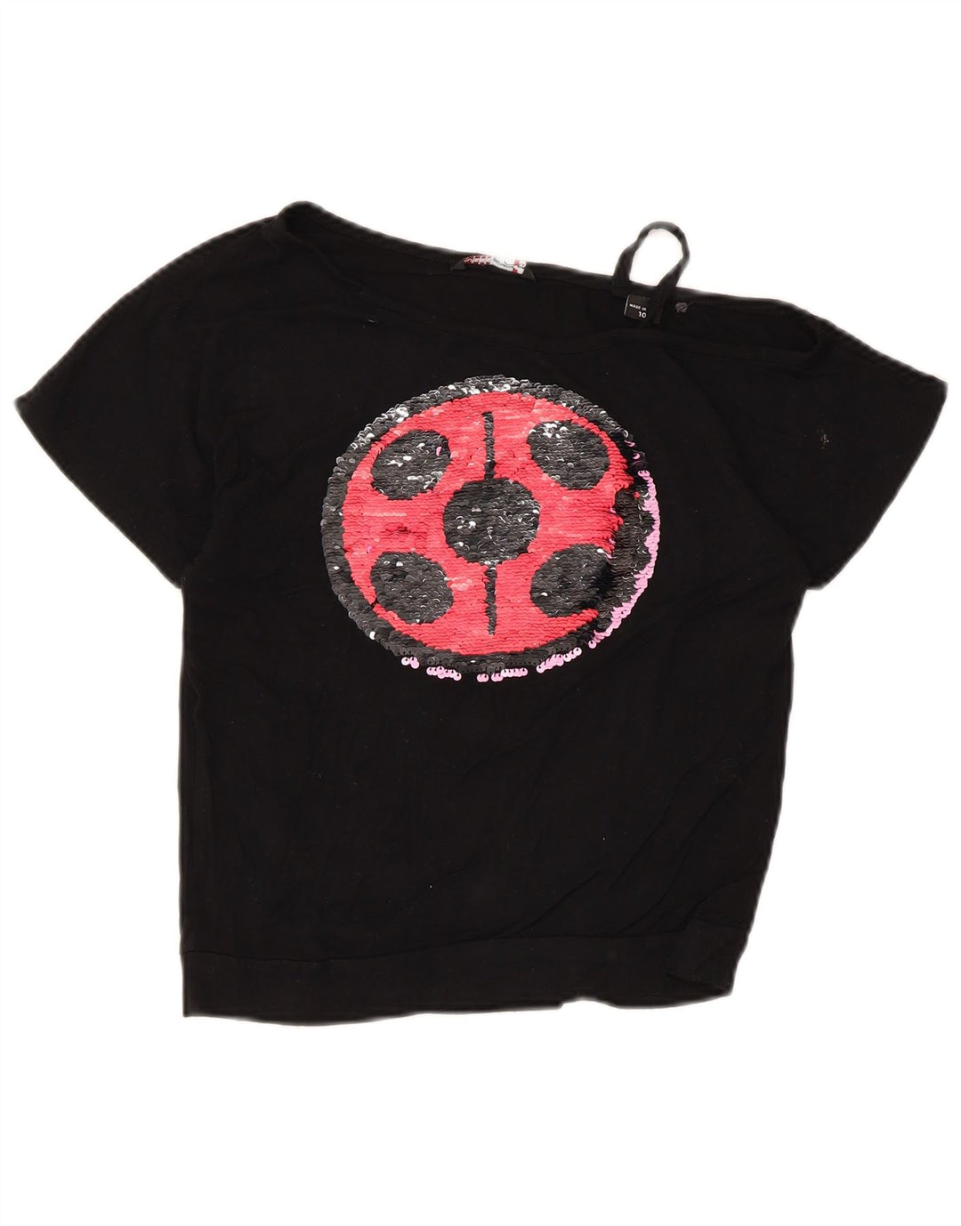 Top Monospalla Bambina Guess 9-10 Anni Nero