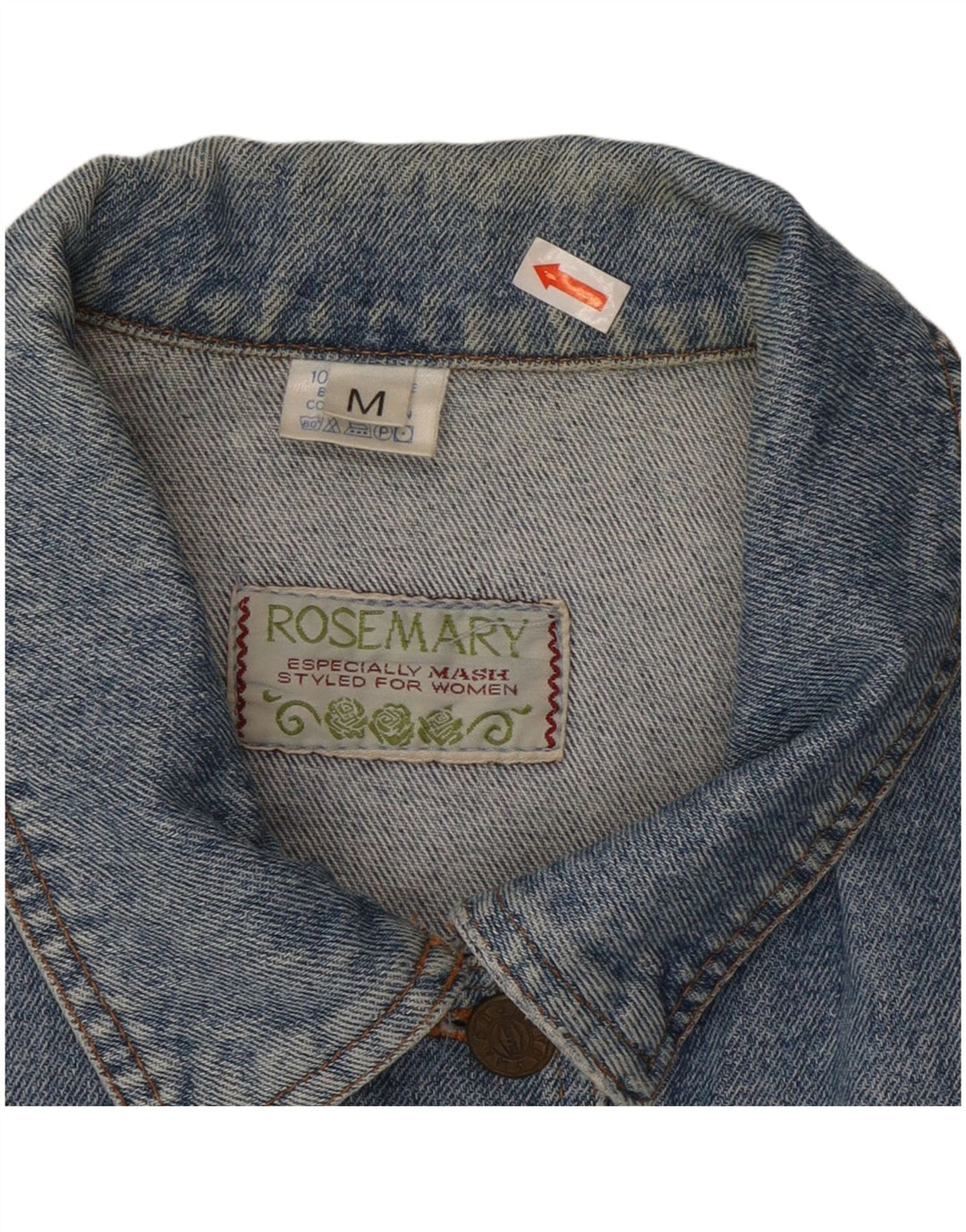 Giacca di jeans corta da donna ROSEMARY UK 14 Cotone blu medio