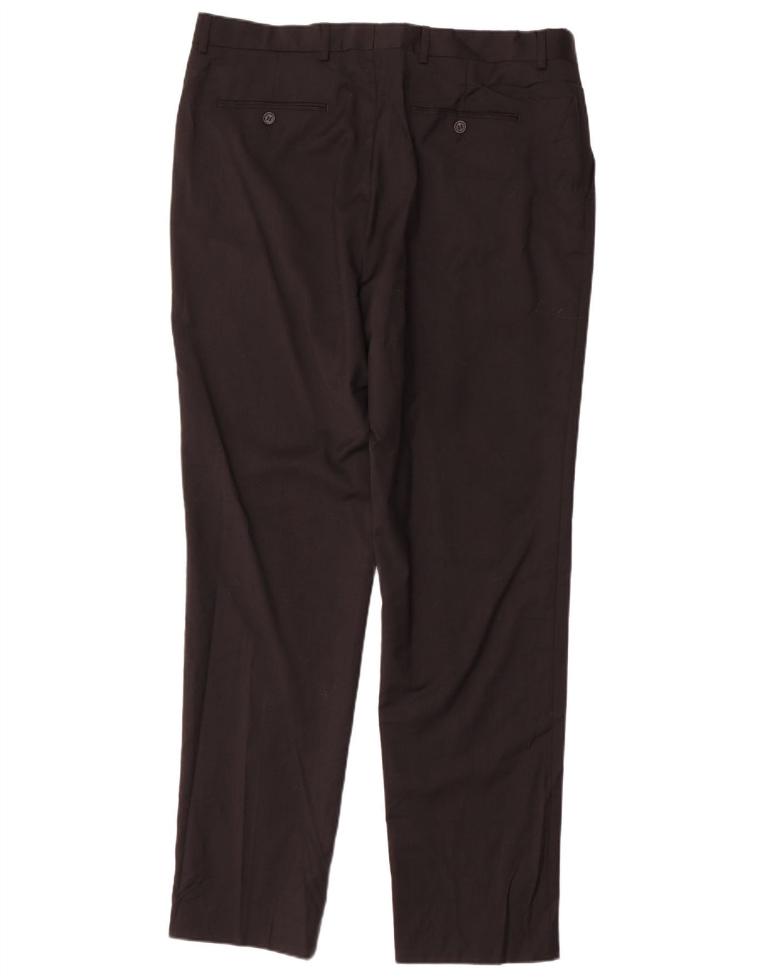 Pantaloni casual slim da uomo Jaeger W38 L33 lana nera