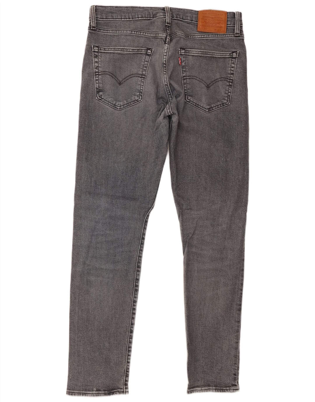 Levi's Uomo 512 Jeans affusolati slim W33 L32 Cotone grigio