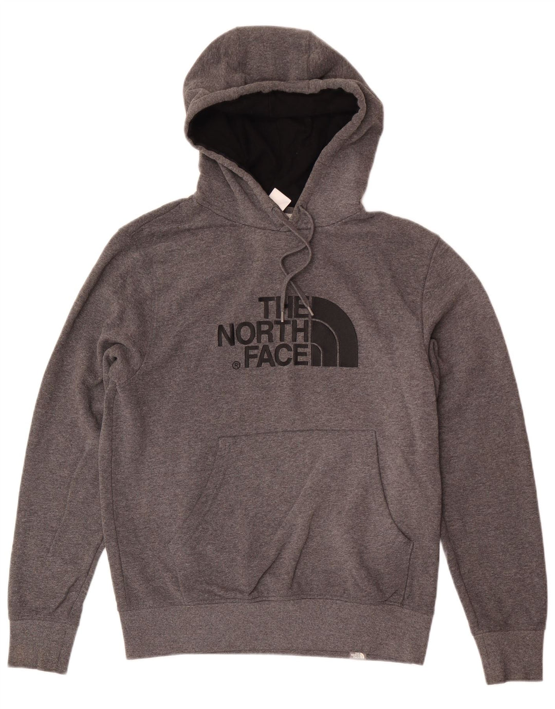 Felpa con cappuccio da uomo con vestibilità regolare grafica The North Face grigio medio chiazzato