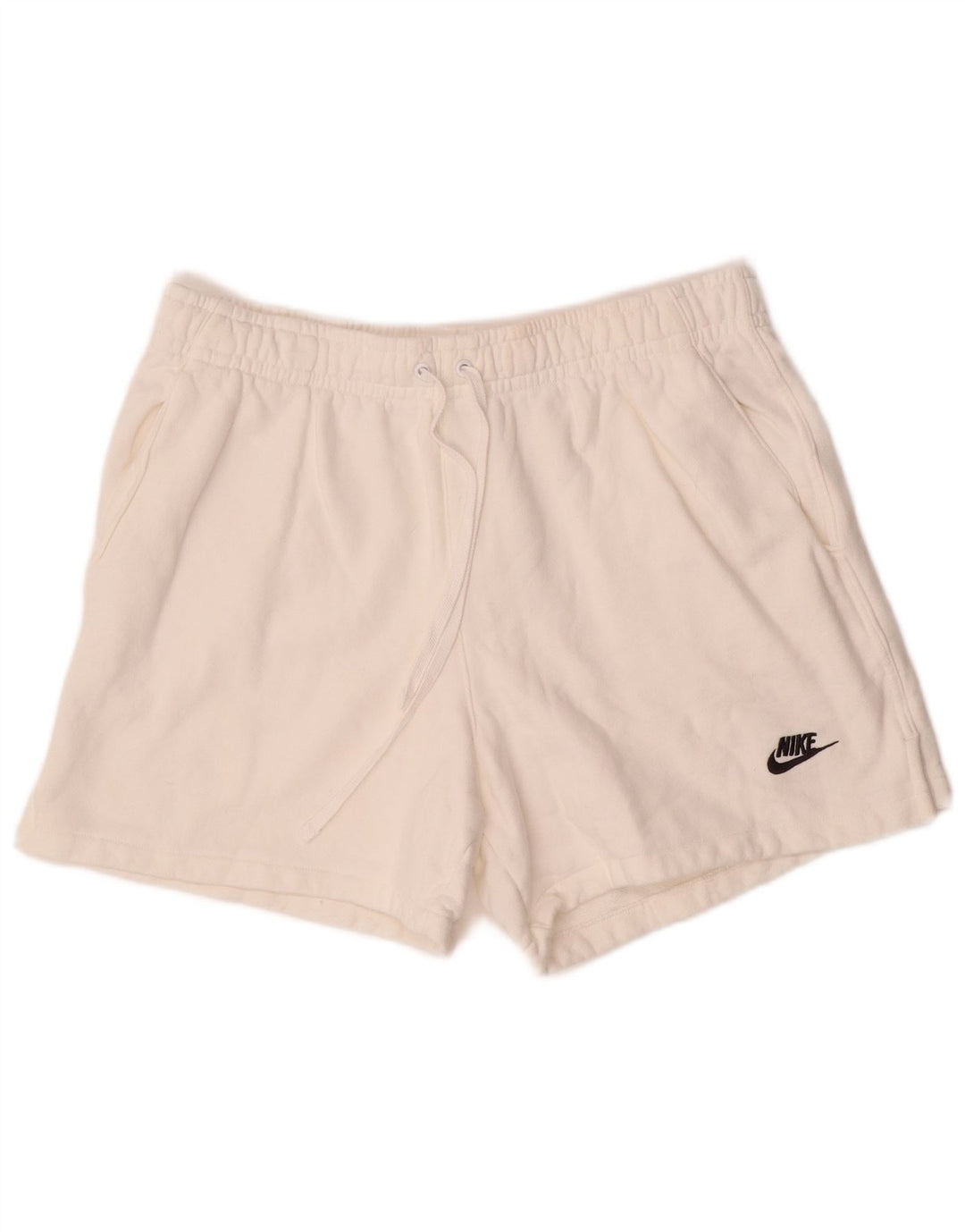 Pantaloncini sportivi da uomo NIKE XL in cotone bianco