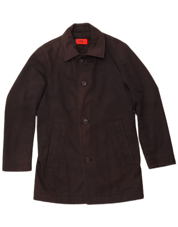 Giacca a vento da uomo HUGO BOSS IT 48 Medium Nero Poliestere