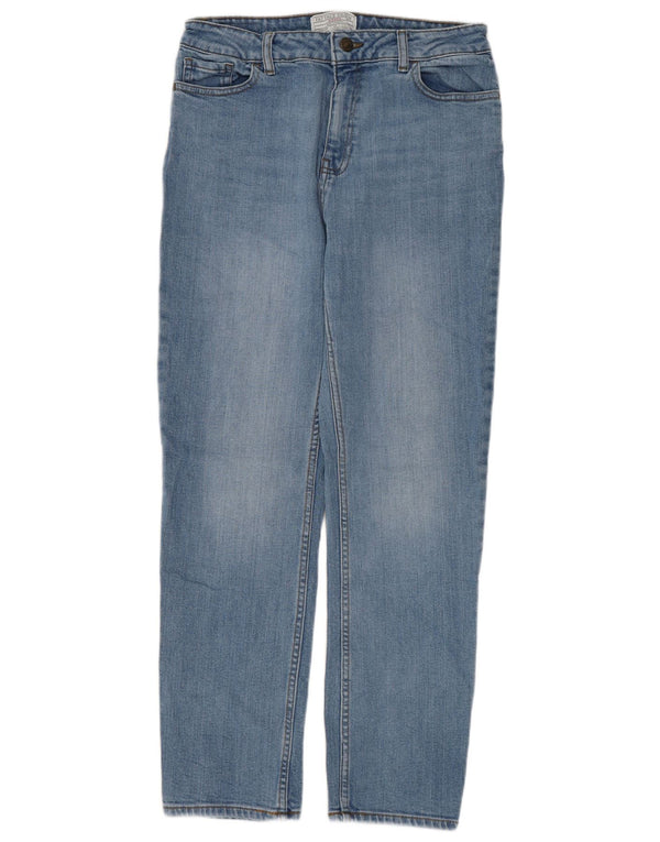 Jeans affusolati Chesham Girlfriend da donna Fat Face UK 10 piccoli W28 L27 blu