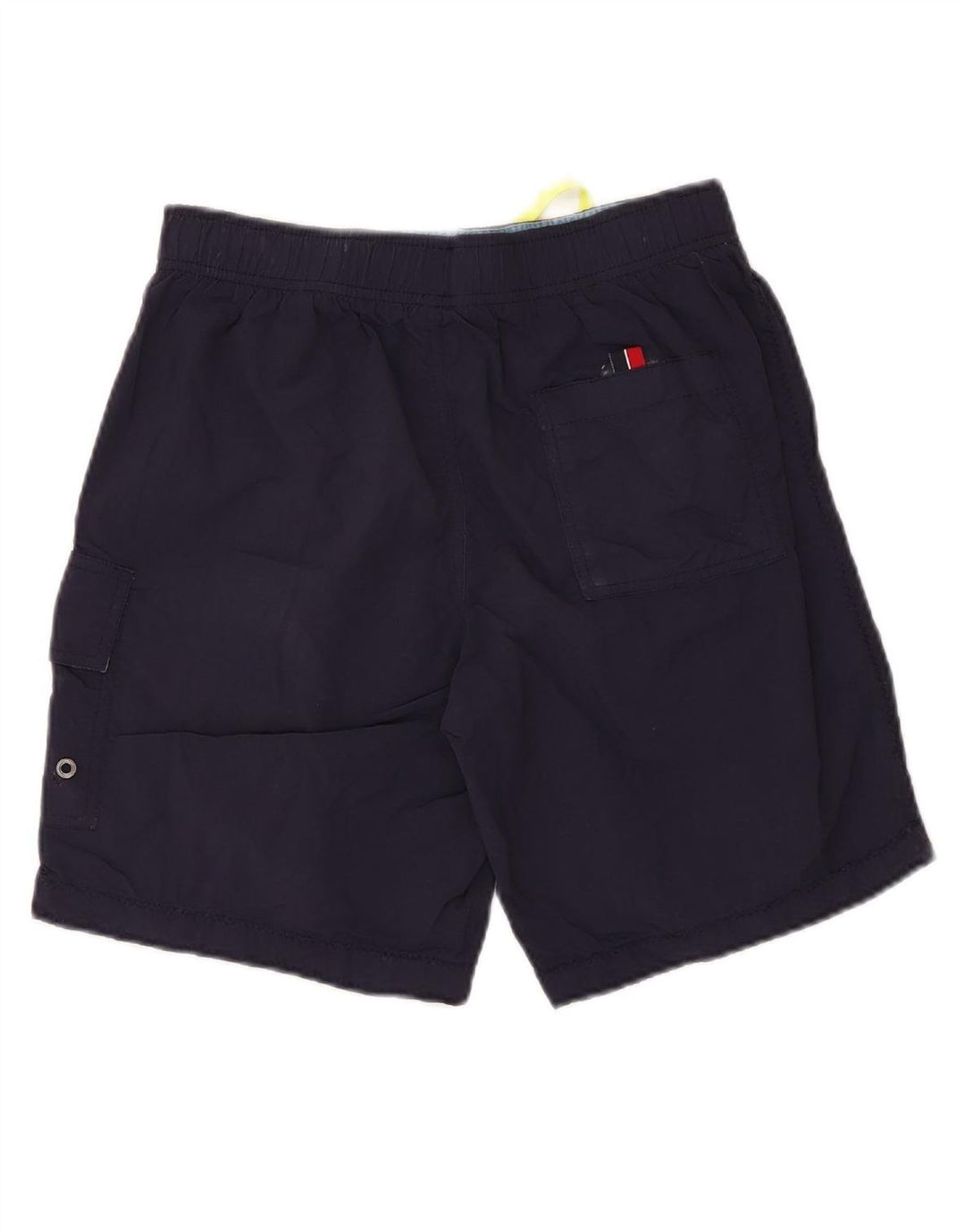 TOMMY HILFIGER Mens Graphic Swimming Shorts Small  Navy Blue