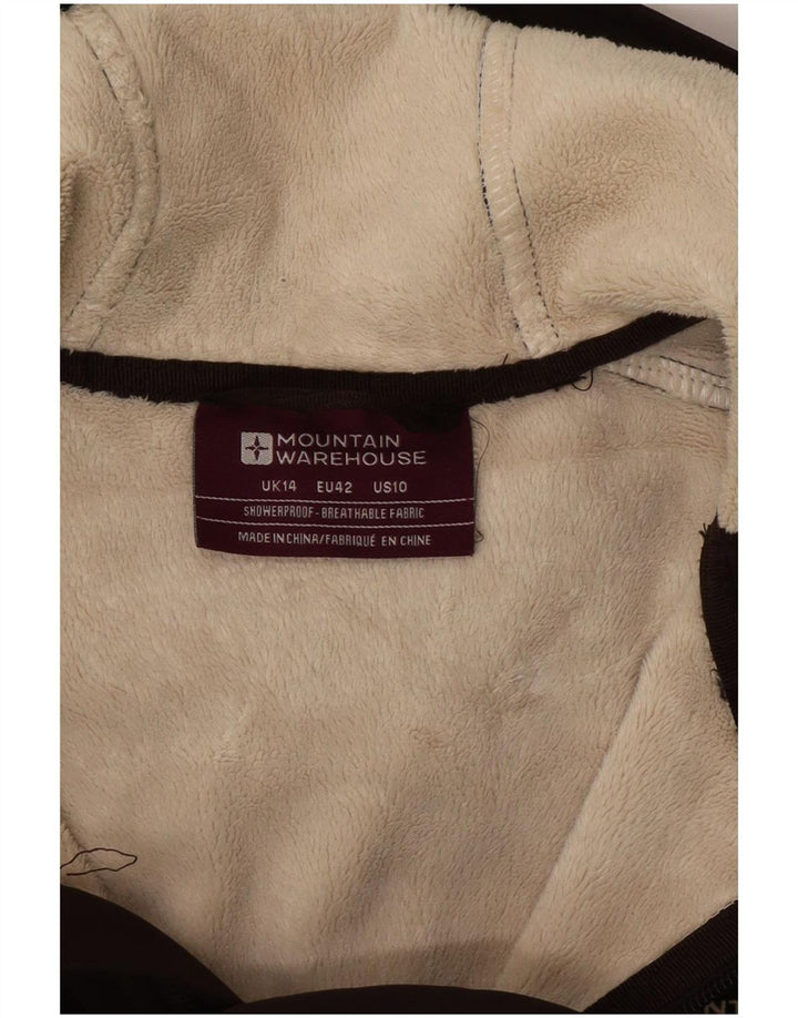 Giacca a vento con cappuccio da donna Mountain Warehouse UK 14 Large Marrone