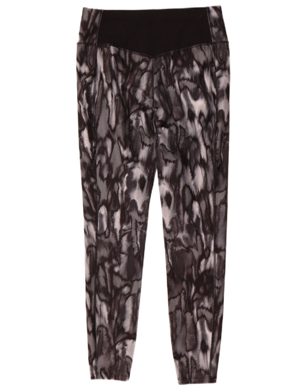 Leggings Nike Dri Fit da donna UK 14 grigio medio stampa animalier
