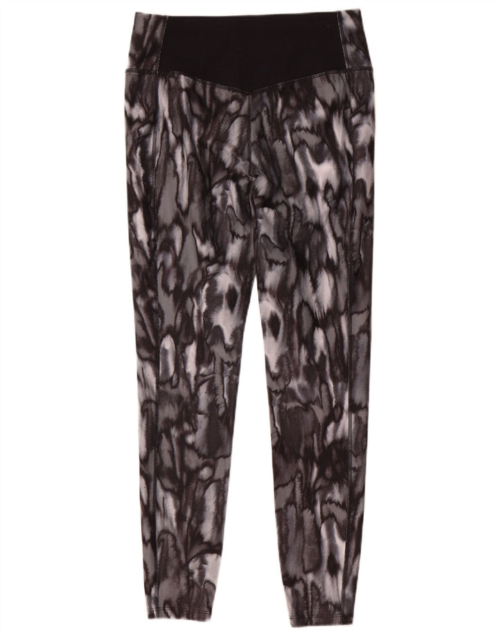 Leggings Nike Dri Fit da donna UK 14 grigio medio stampa animalier