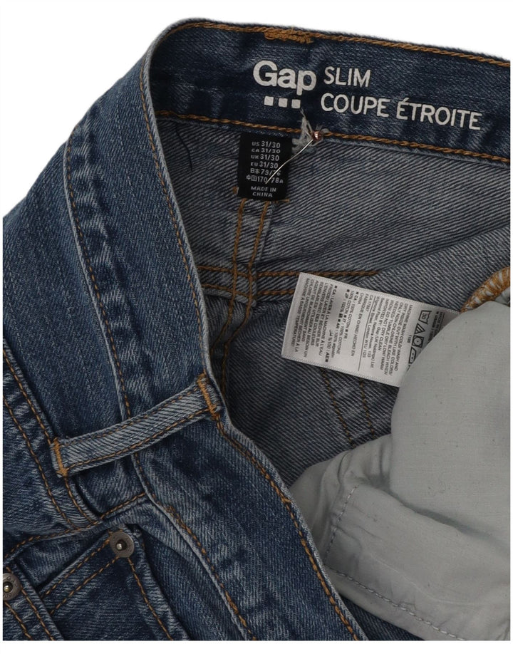 Jeans slim da uomo Gap W31 L30 cotone blu