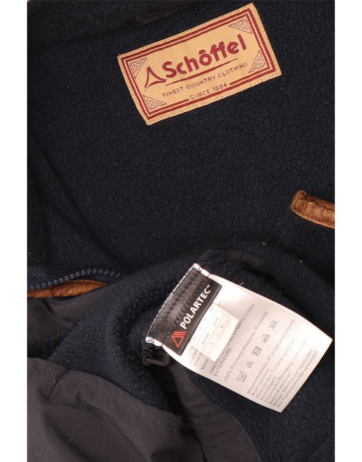Gilet in pile da donna Schoffel UK 16 grande poliestere blu navy