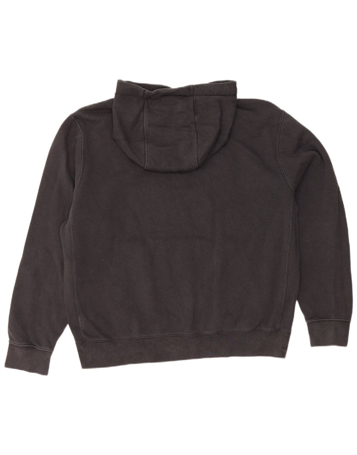 Felpa con cappuccio Nike da uomo, vestibilità ampia, grande, nera
