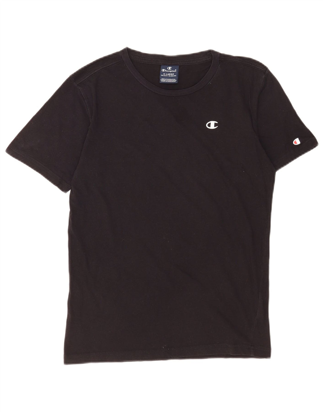 Maglietta Champion da bambino 13-14 anni XL Nera