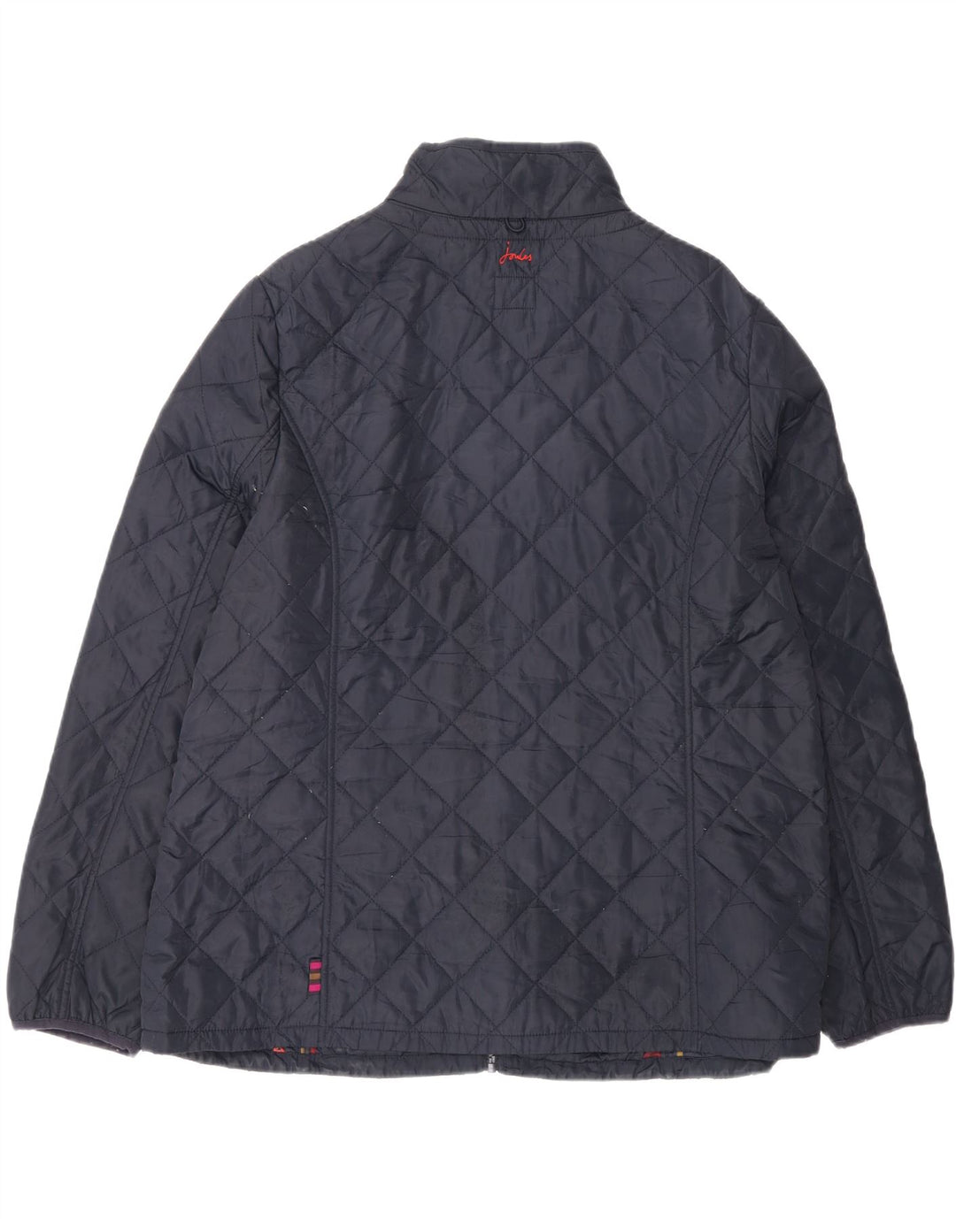 Giacca trapuntata da donna Joules UK 18 XL poliestere blu navy