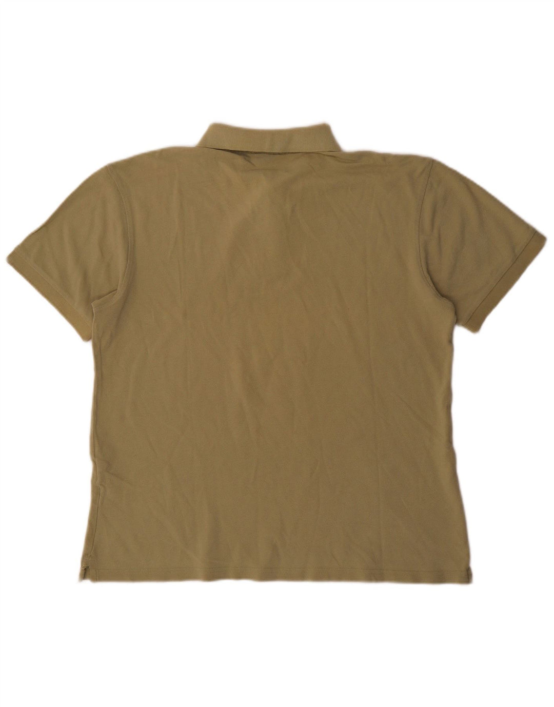 Polo da uomo Marlboro Classics grande in cotone kaki