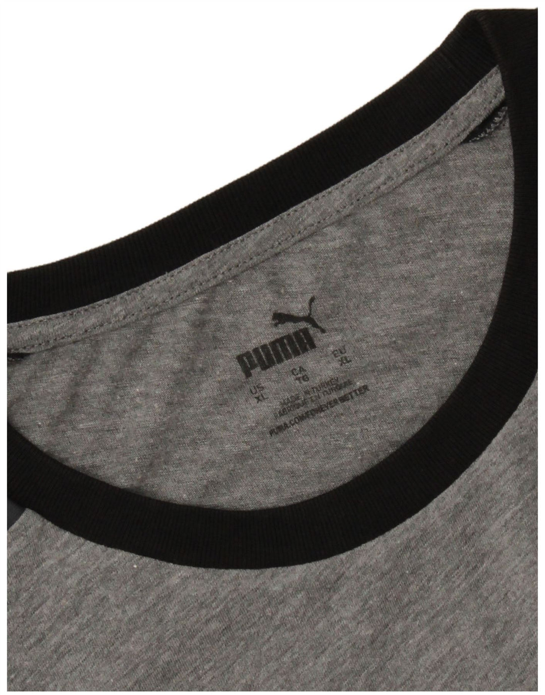 T-shirt grafica da uomo PUMA Top XL grigio color block
