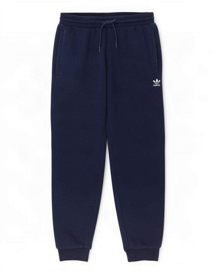 Pantaloni da tuta da uomo Adidas Joggers in cotone blu medio