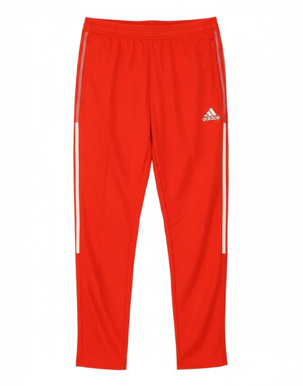 Pantaloni da tuta da uomo Adidas Large Rossi in poliestere sportivi