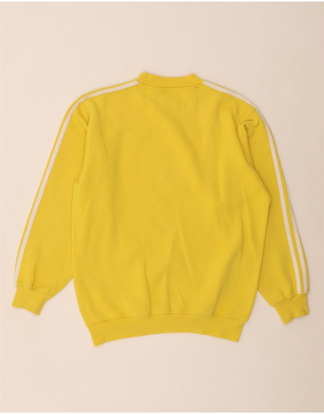 Felpa Adidas Ragazzo Maglione 13-14 Anni Cotone Giallo