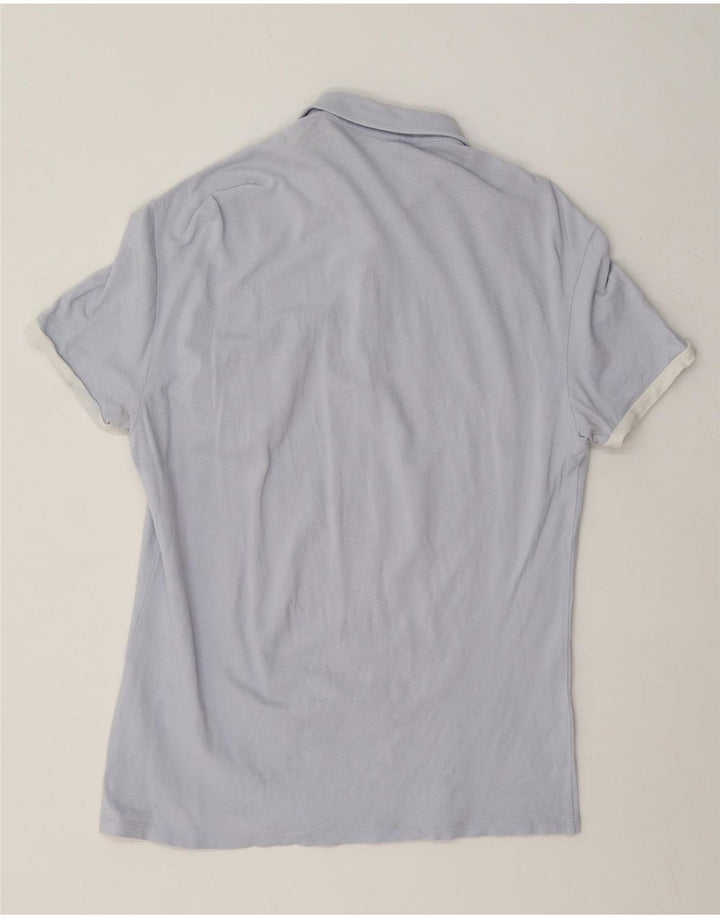 Polo Uomo Trussardi Jeans Blu Medio Cotone