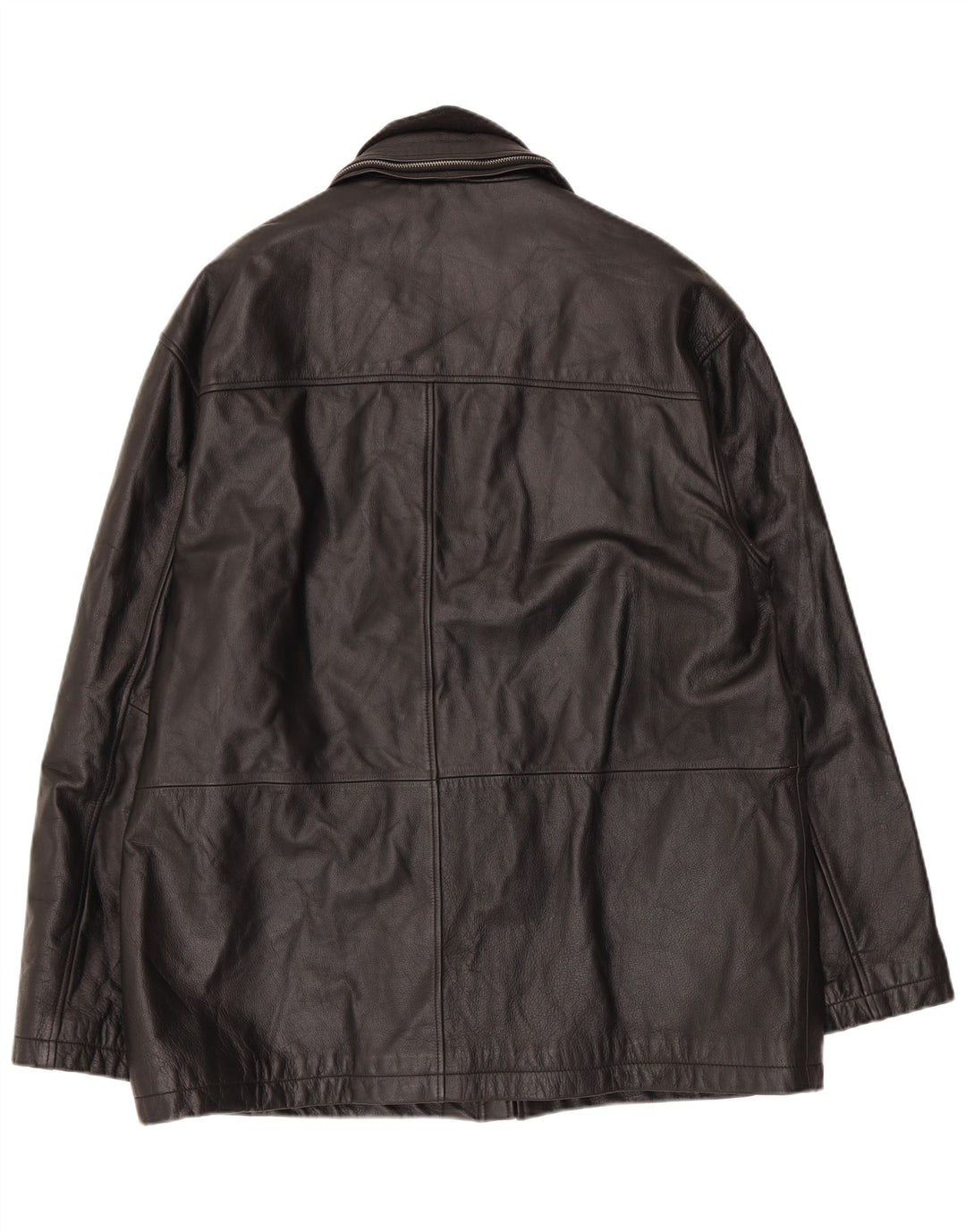 Giacca in pelle da uomo Kartel UK 42 XL Nera