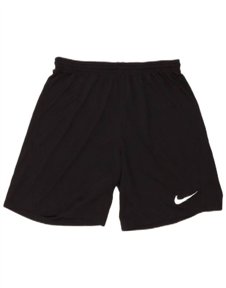 Pantaloncini sportivi Nike Dri Fit Slim da uomo, grandi, in poliestere nero