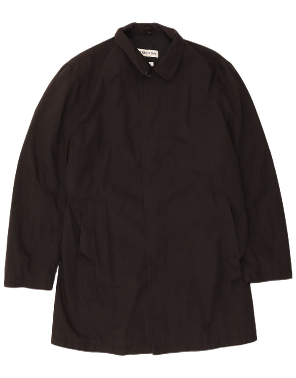 CERRUTI 1881 Mens Overcoat IT 50 Large Black