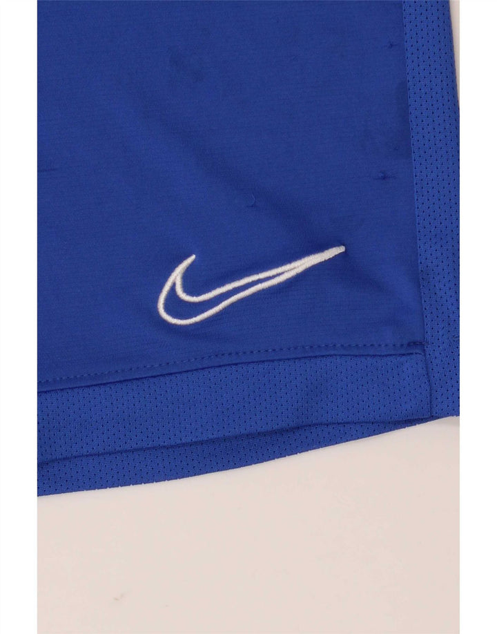 Pantaloncini sportivi Nike Dri Fit da uomo, grandi, in poliestere blu