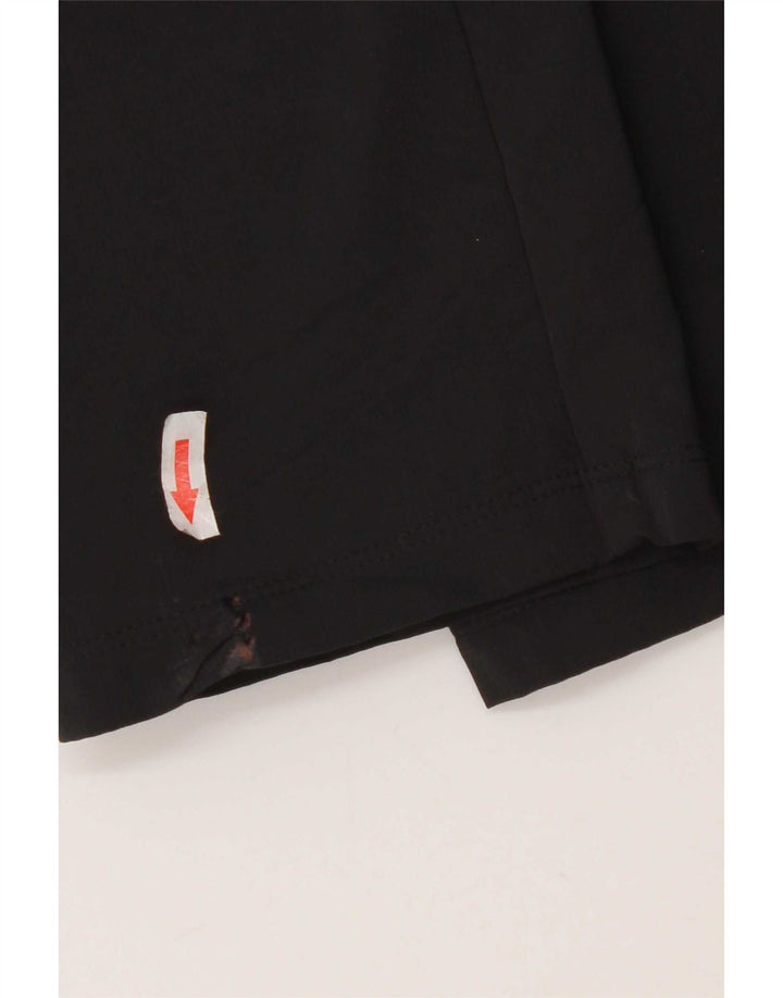 Pantaloni da tuta da uomo New Balance piccoli in poliestere nero