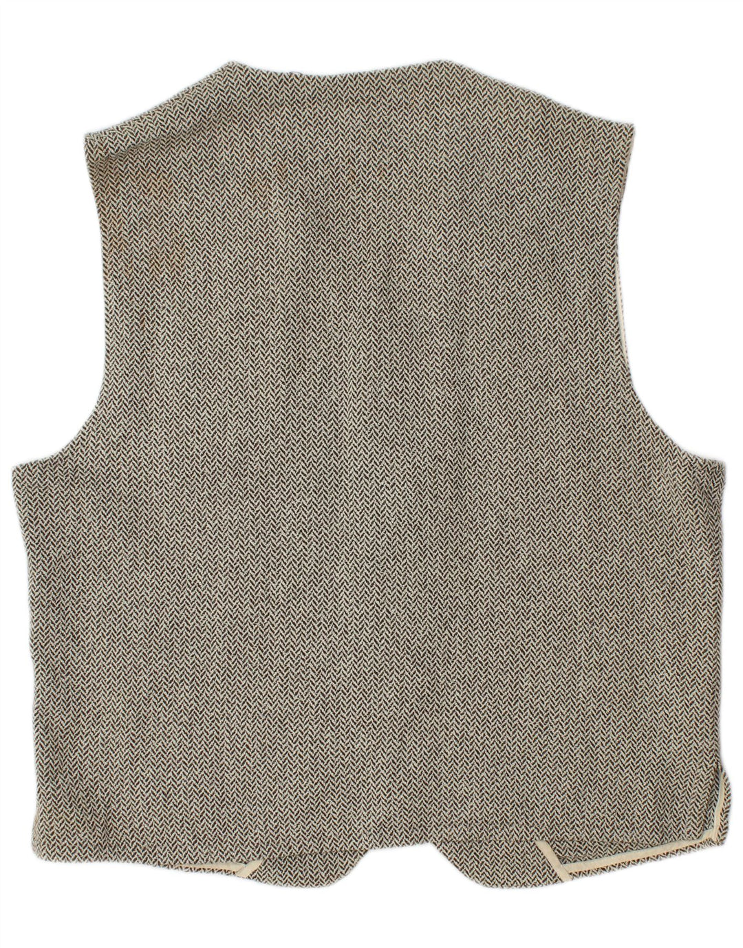 Gilet da uomo Ted Baker vestibilità regolare vestibilità regolare taglia 4 grande spina di pesce grigia