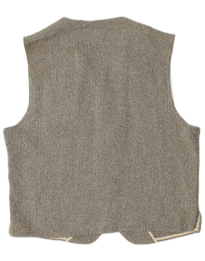 Gilet da uomo Ted Baker vestibilità regolare vestibilità regolare taglia 4 grande spina di pesce grigia