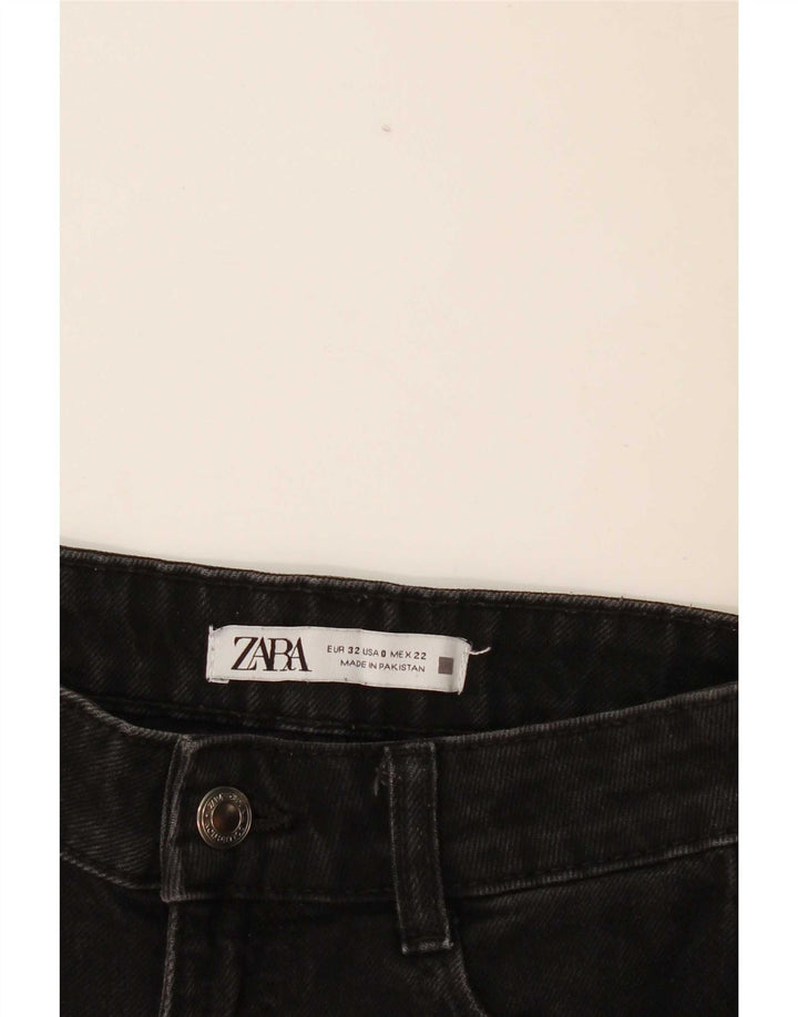 Jeans slim da donna Zara EU 32 2XS W22 L28 Nero