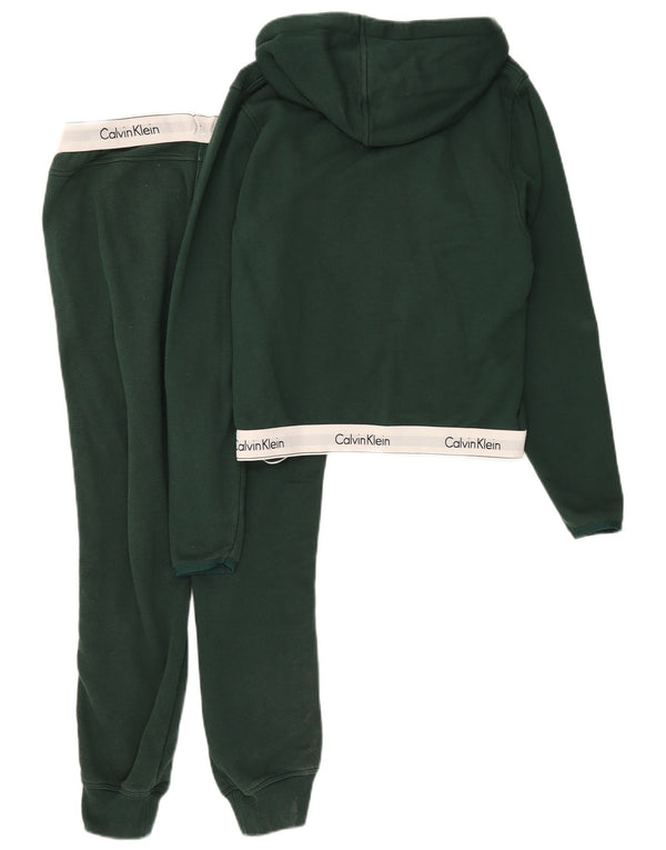 Tuta intera da notte con grafica Calvin Klein da donna UK 10 Small Blu