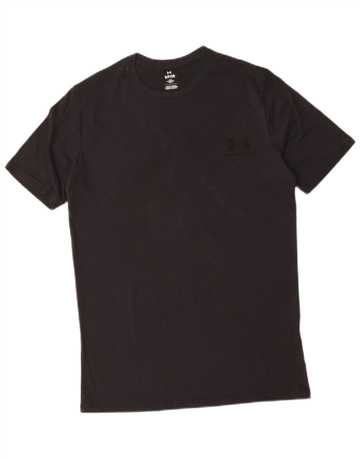 Maglietta da uomo Under Armour Top piccola nera
