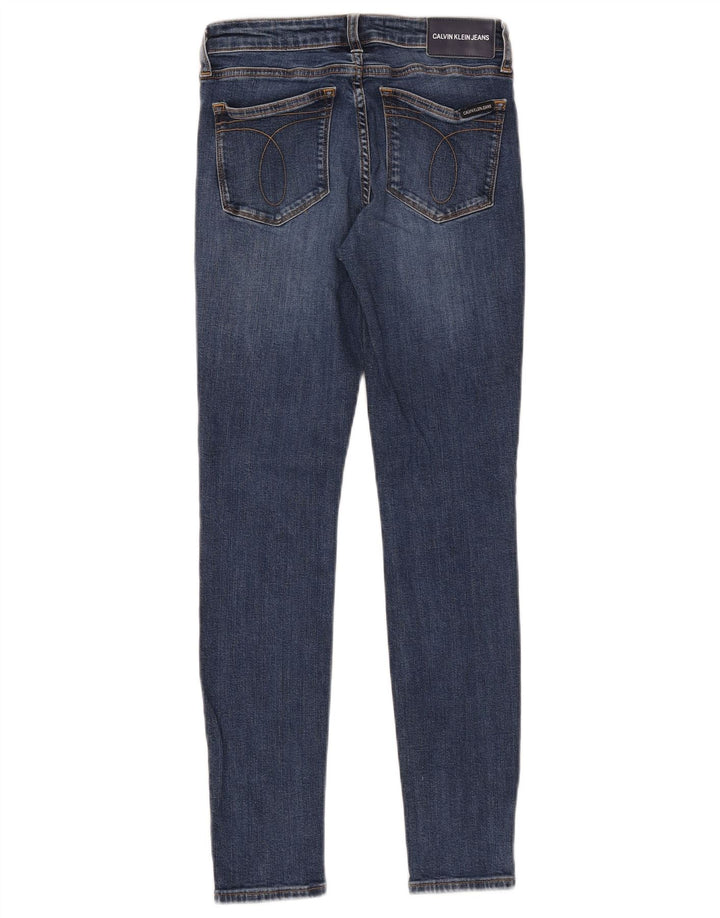 Jeans skinny da donna Calvin Klein W26 L30 Blu