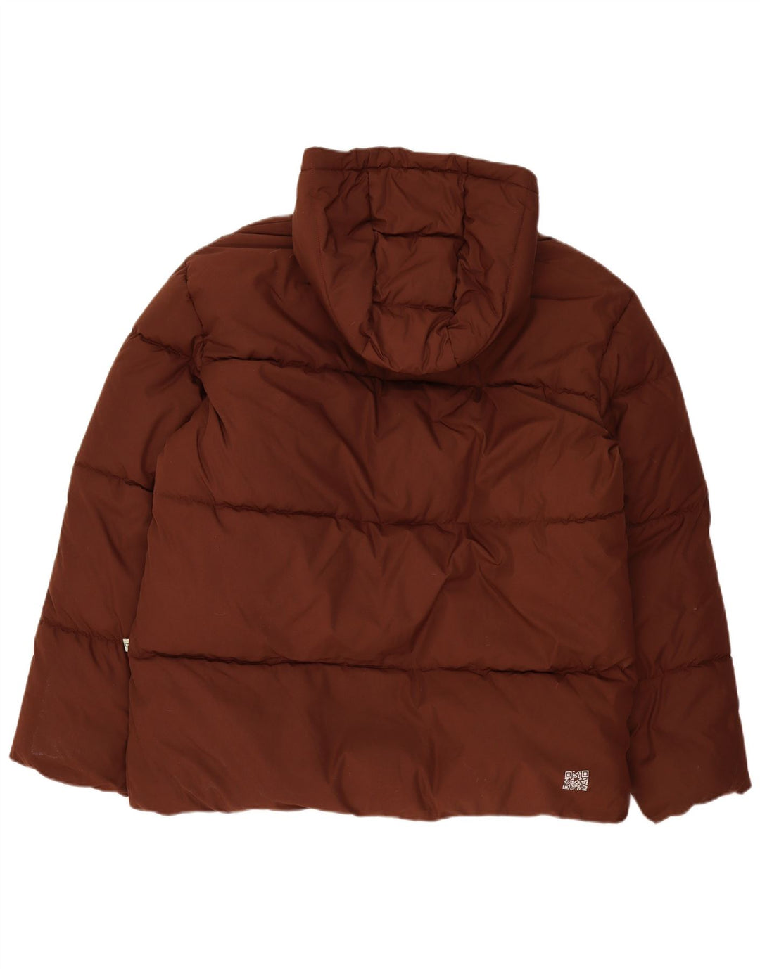 Giacca imbottita con cappuccio da uomo Champion UK 42 XL poliestere marrone