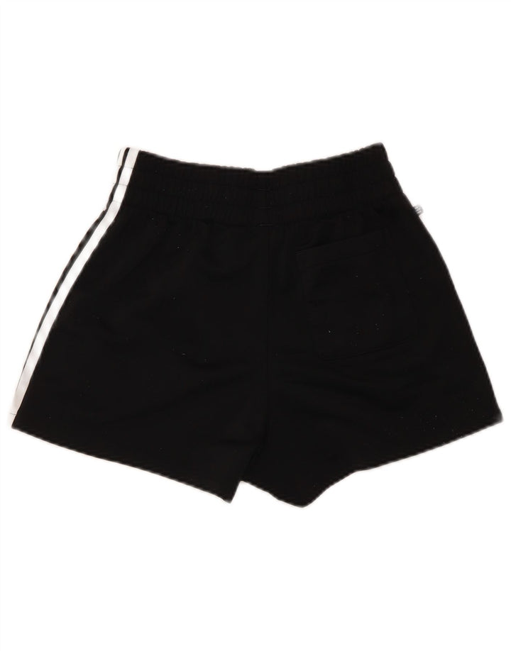 Pantaloncini sportivi Adidas da donna UK 4/6 XS poliestere nero