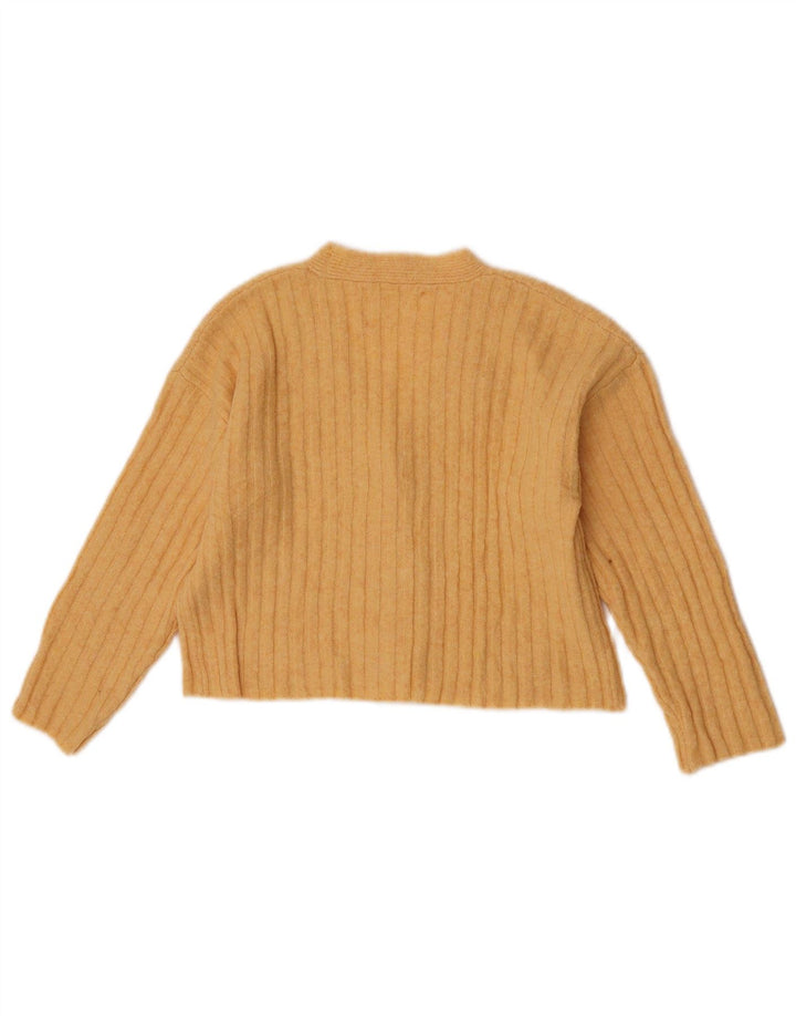 Maglione cardigan per ragazze Zara 6-7 anni Giallo