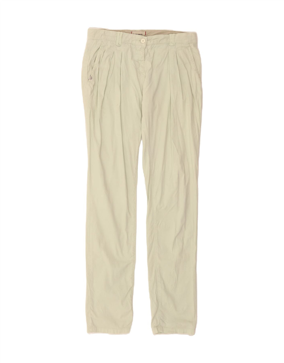 COLMAR Womens Pegged Chino Trousers IT 44 Medium W30 L33 Green Cotton Vintage Colmar and Second-Hand Colmar from Messina Hembry 