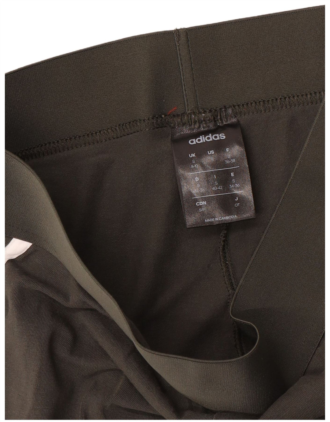 Leggings Adidas Donna UK 8/10 Piccolo Grigio