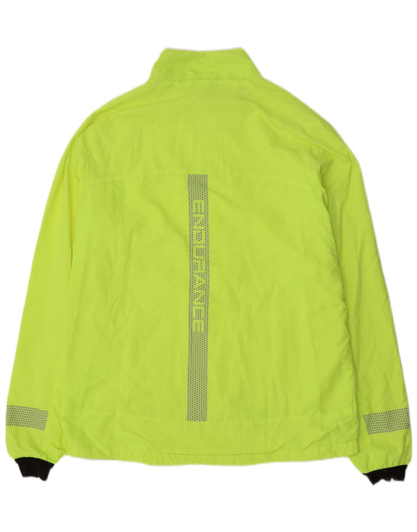 Endurance Mens Graphic Bomber Windbreaker Jacket UK 42 XL Green Sports